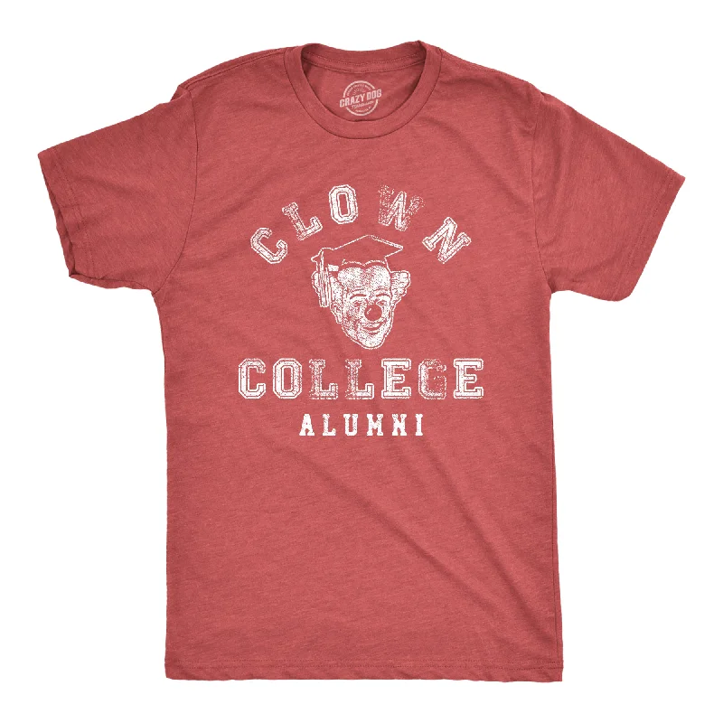 Men’s business casual button-up shirt -Clown College Alumni Men's T Shirt