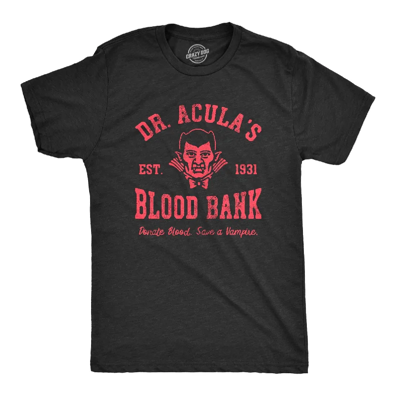 Men’s casual shirts for summer -Dr Aculas Blood Bank Men's T Shirt