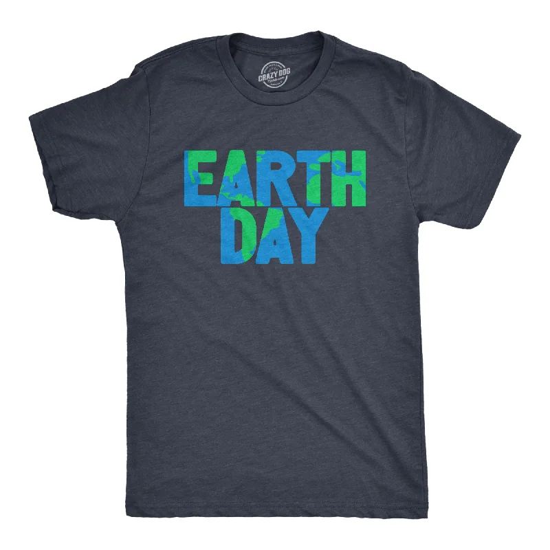 Men’s breathable plaid shirt -Earth Day Men's T Shirt