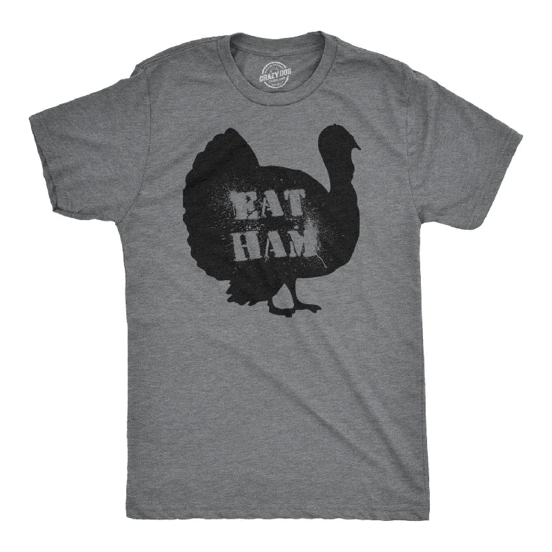 Men’s summer short sleeve shirt -Eat Ham Men's T Shirt