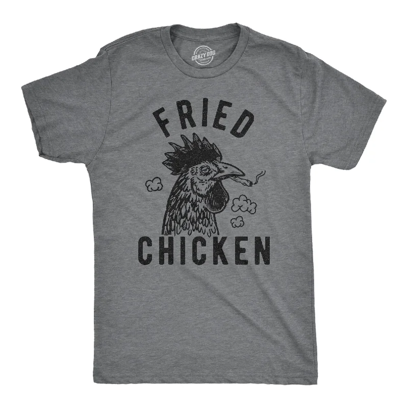 Casual men’s dress shirt -Fried Chicken Men's T Shirt