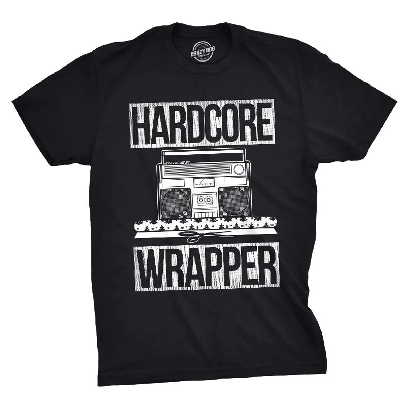 Men’s pattern dress shirt -Hardcore Wrapper Men's T Shirt