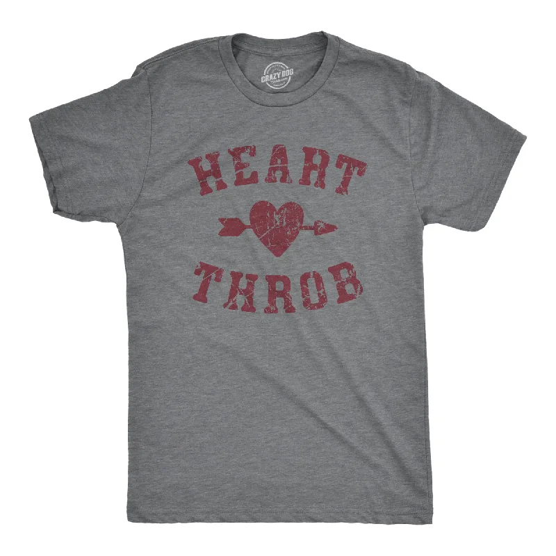 Men’s button-down collar shirt -Heart Throb Men's T Shirt