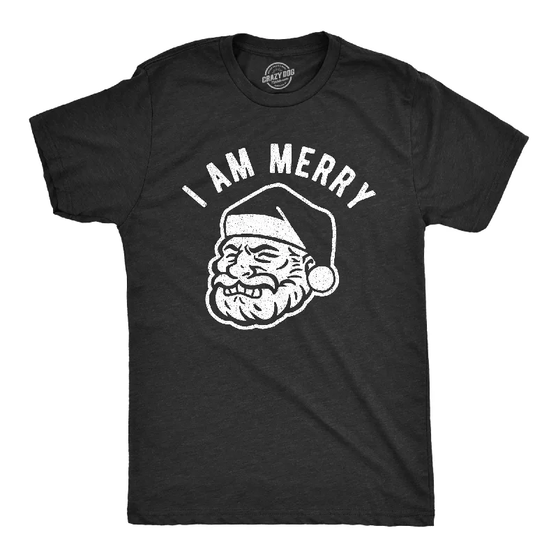 Men’s fashionable shirt -I Am Merry Men's T Shirt