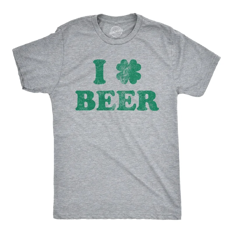 Men’s business formal shirt -I Clover Beer Men's T Shirt