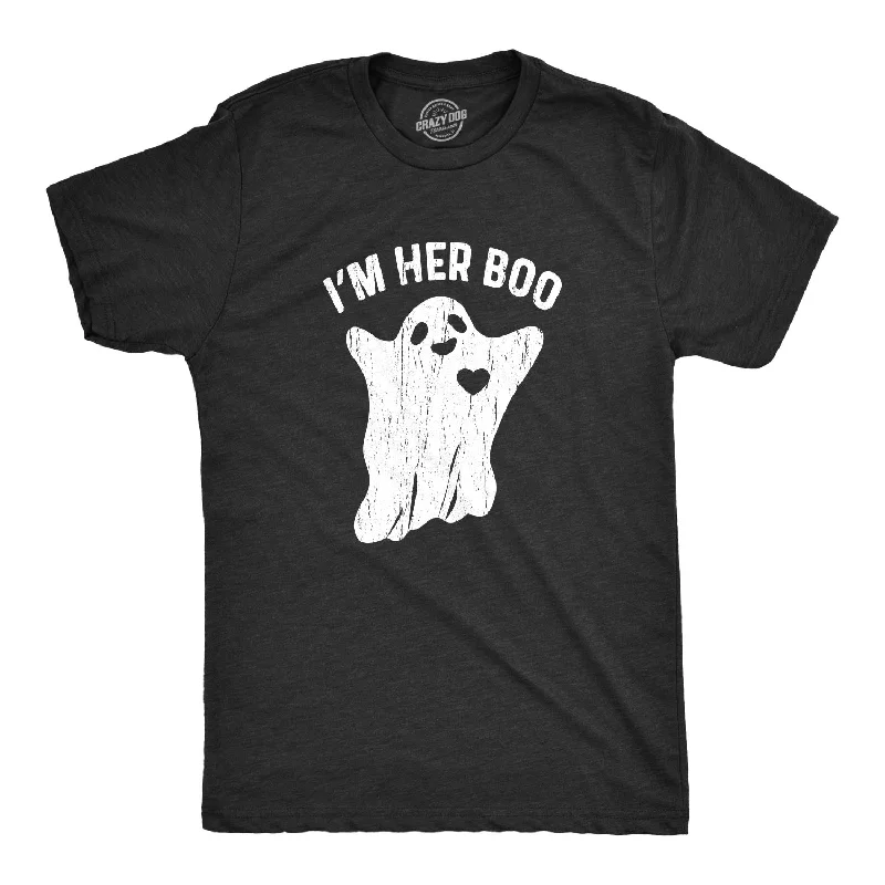 Men’s printed casual shirt -I'm Her Boo Men's T Shirt