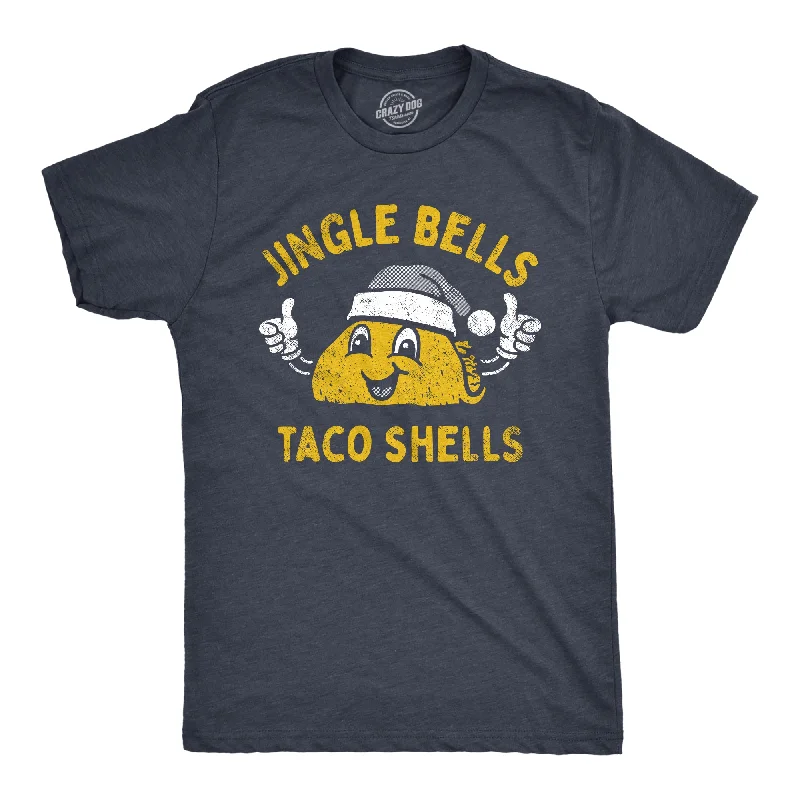 Men’s plaid shirt -Jingle Bells Taco Shells Men's T Shirt