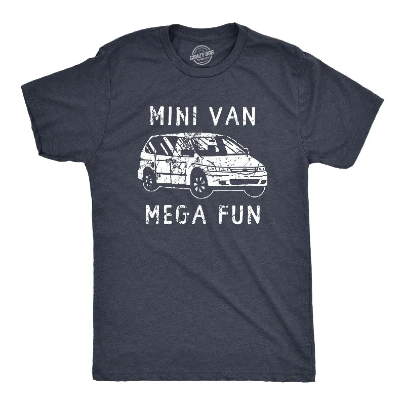 Men’s breathable office shirt -Mini Van Mega Fun Men's T Shirt