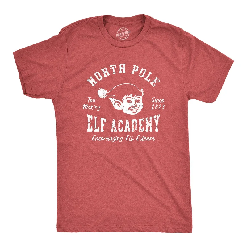 Men’s breathable shirt -North Pole Elf Academy Men's T Shirt