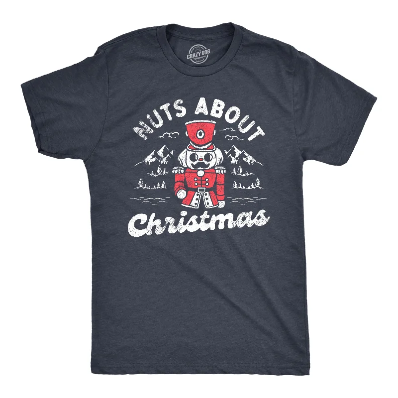 Men’s tencel shirt -Nuts About Christmas Men's T Shirt