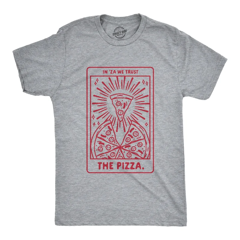 Men’s quick-dry shirt -Pizza Tarot Card Men's T Shirt