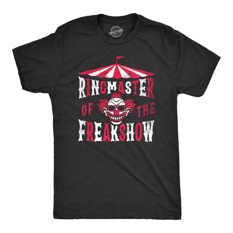 Men’s regular fit dress shirt -Ringmaster Of The Freakshow Men's T Shirt