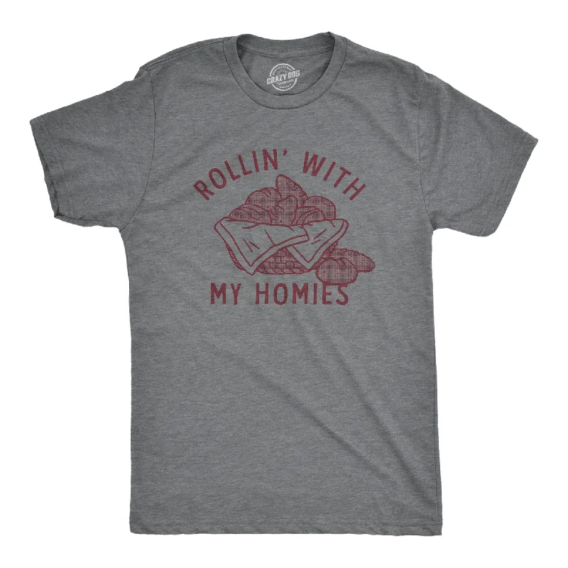 Men’s stretchy casual shirt -Rollin With My Homies Men's T Shirt