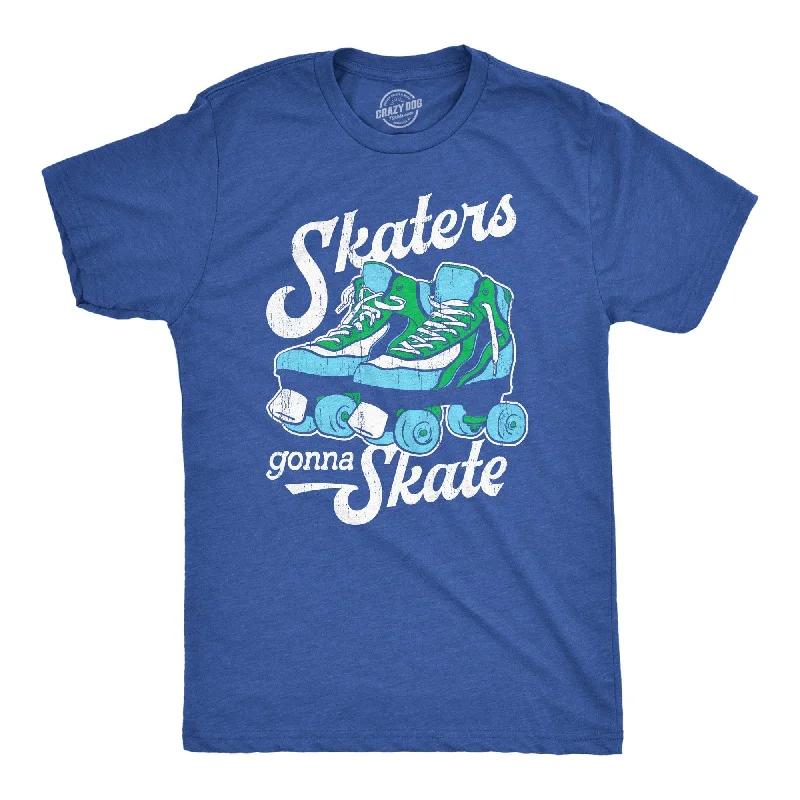 Men’s casual button-down shirt -Skaters Gonna Skate Men's T Shirt