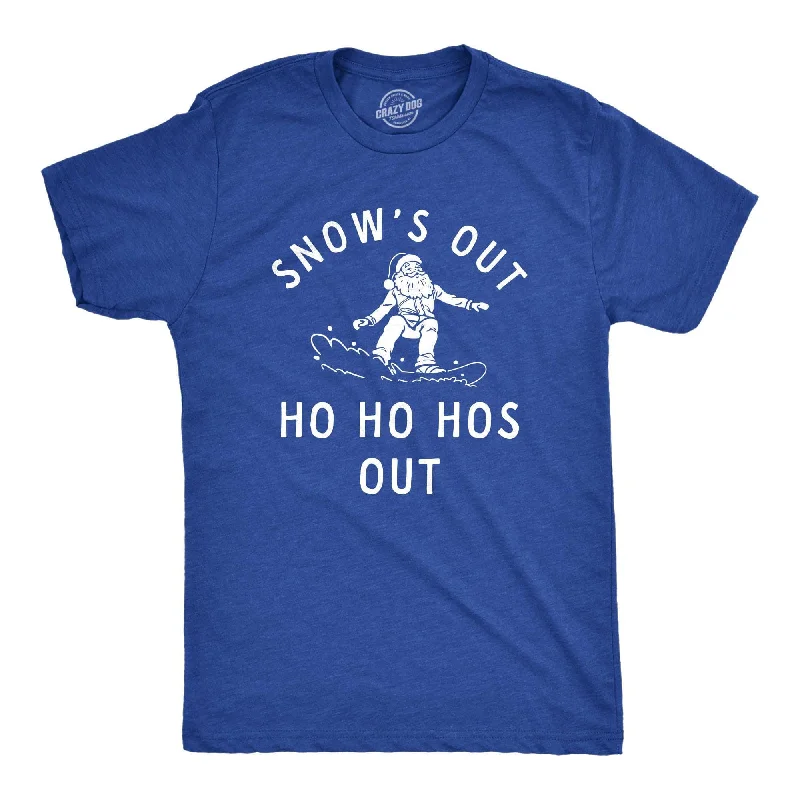 Men’s vintage formal shirt -Snows Out Ho Ho Hos Out Men's T Shirt