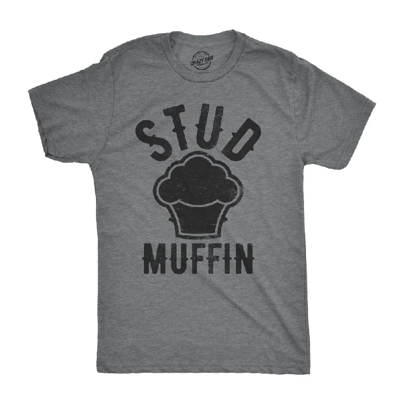 Men’s long sleeve shirt -Stud Muffin Men's T Shirt