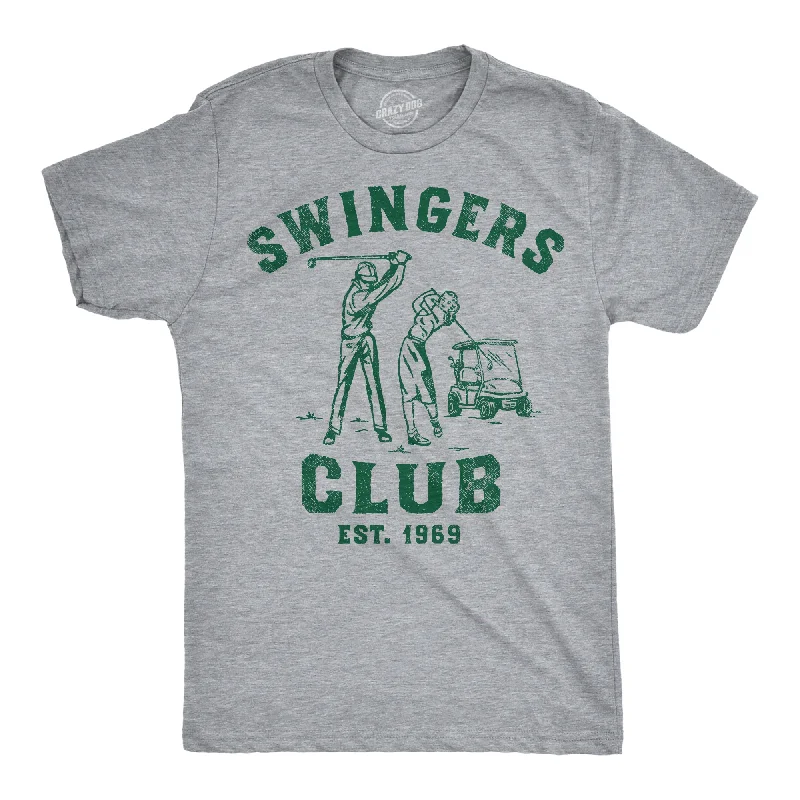 Men’s light blue shirt -Swingers Club Men's T Shirt