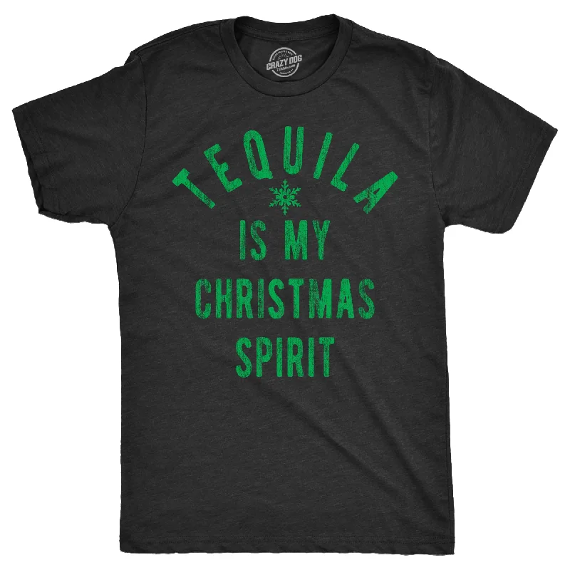 Men’s classic fit shirt -Tequila Is My Christmas Spirit Men's T Shirt