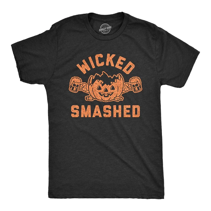 Men’s classic checked shirt -Wicked Smashed Men's T Shirt