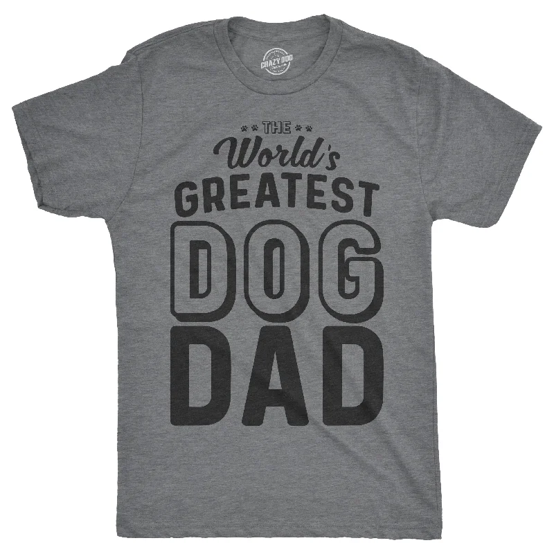 Men’s vintage shirt -World's Greatest Dog Dad Men's T Shirt